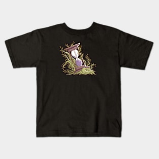 Hourglass with Vines (no background) Kids T-Shirt